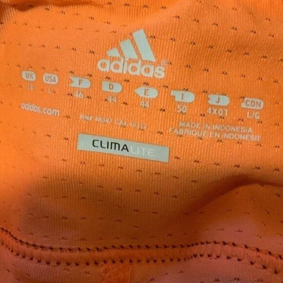 Adidas Climalite Skirt Skort Womens Size Large Pleated Stretch Inner Layer Short - Picture 9 of 10